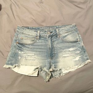AE Cutoff Denim Shorts